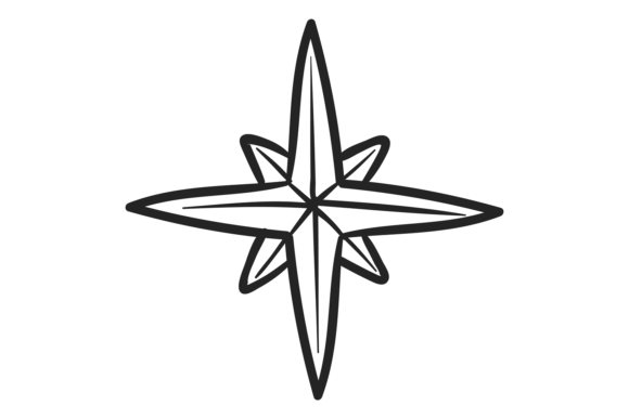 Christmas Star Doodle: Fresh Holiday Illustrations