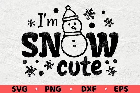 I'm Snow Cute: Winter Illustrations for Brands