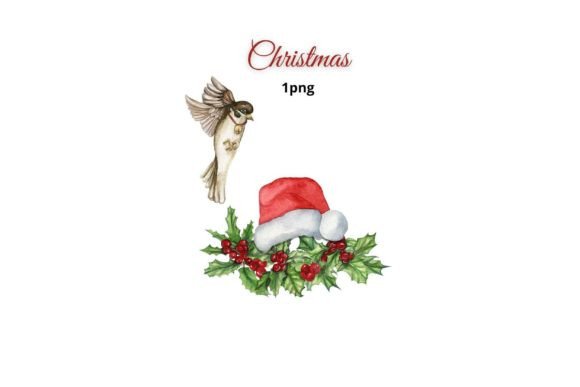 Review: Christmas Composition with Bird Sparrow Design