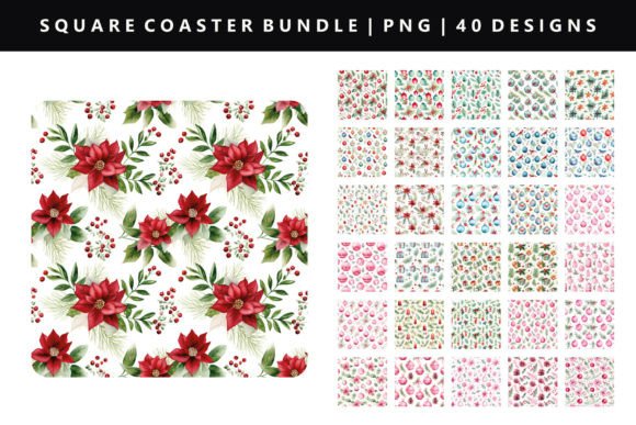 Reviewing Christmas Square Coaster Sublimation for Holiday Stitching